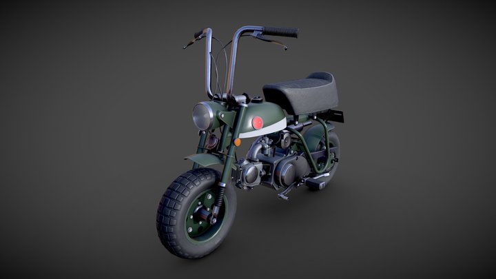 Honda Monkey 3D Model