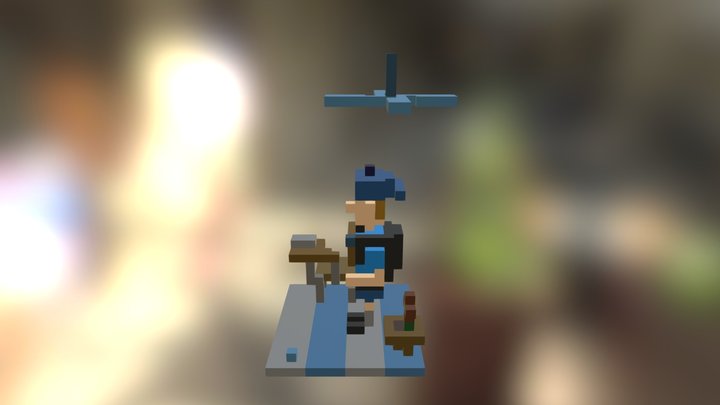 School 3D Model