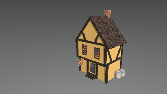 Heroes of might and magicIII - Tavern 3D Model