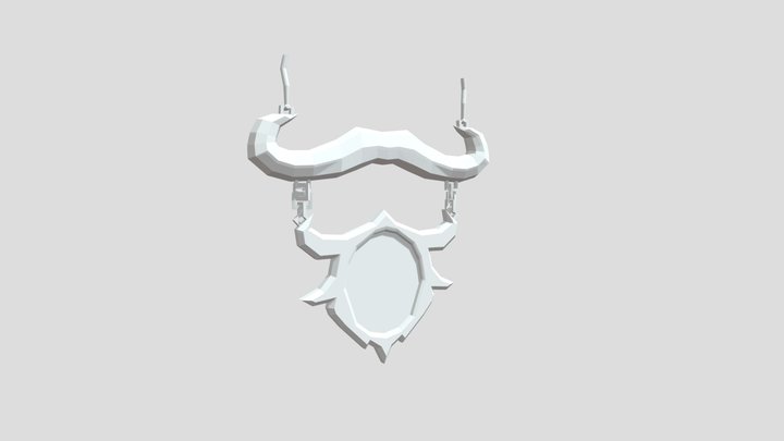GAF Hearthsign model + unwrap 3D Model