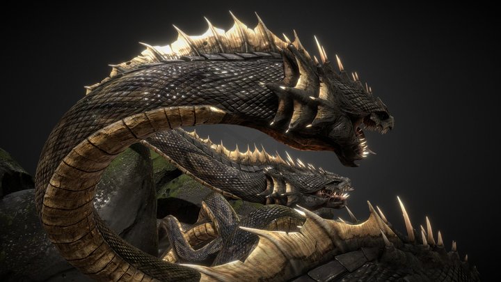 Hydra - Animated 3D Model