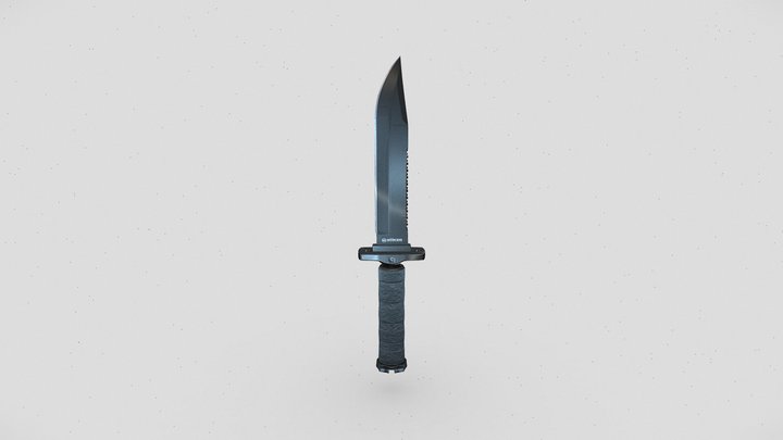 Magnum Survival Knife 3D Model