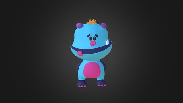 I Love Boo - 02 3D Model