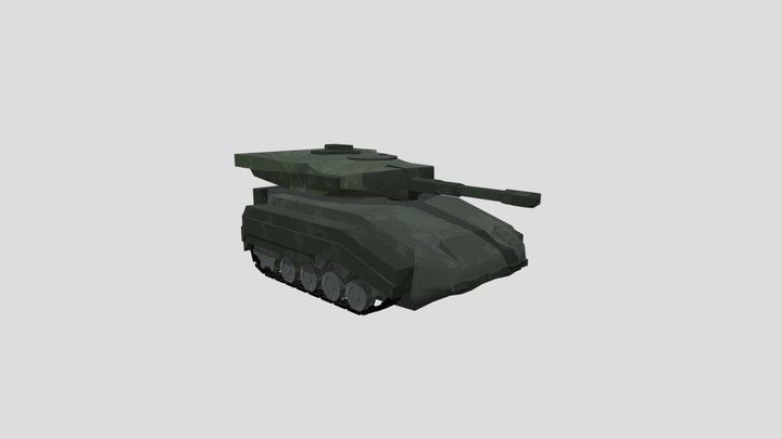 Tank 3D Model
