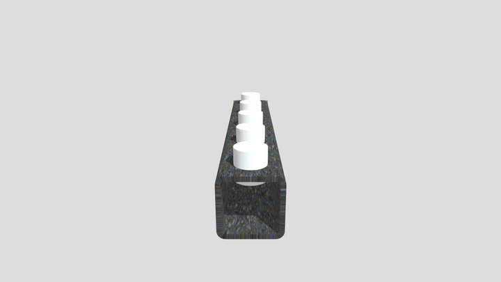 concrete Underground 3d 3D Model