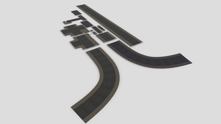 ROAD Template 3D Model