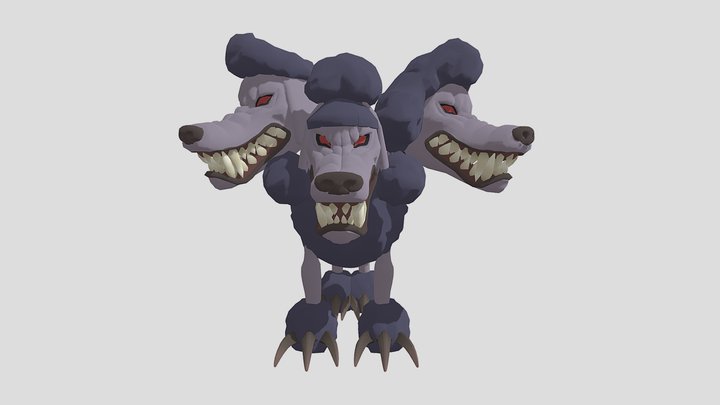 Fluffy Monster Form - PMATGA 3D Model