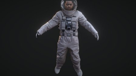 Astronaut "TY" 3D Model