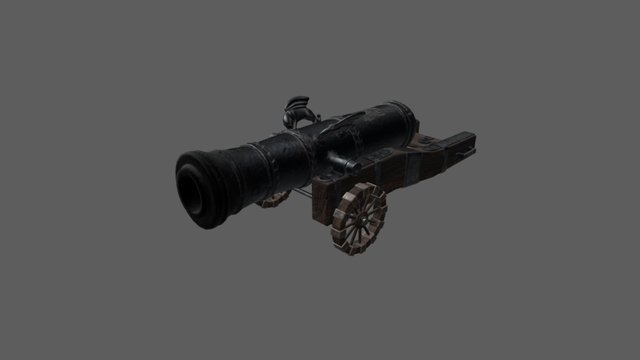 Canon Warhammer 3D Model