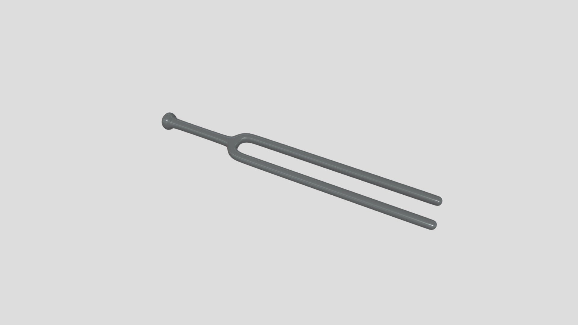 Tuning Fork - Buy Royalty Free 3D model by ED+ (@EDplus) [4d09a20]