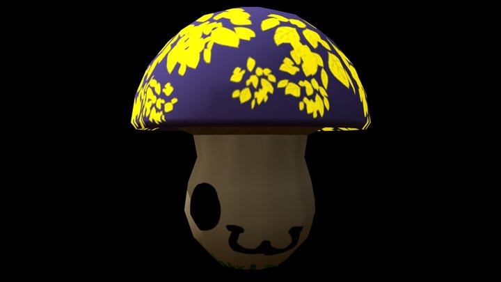SM Mushroom R 3D Model