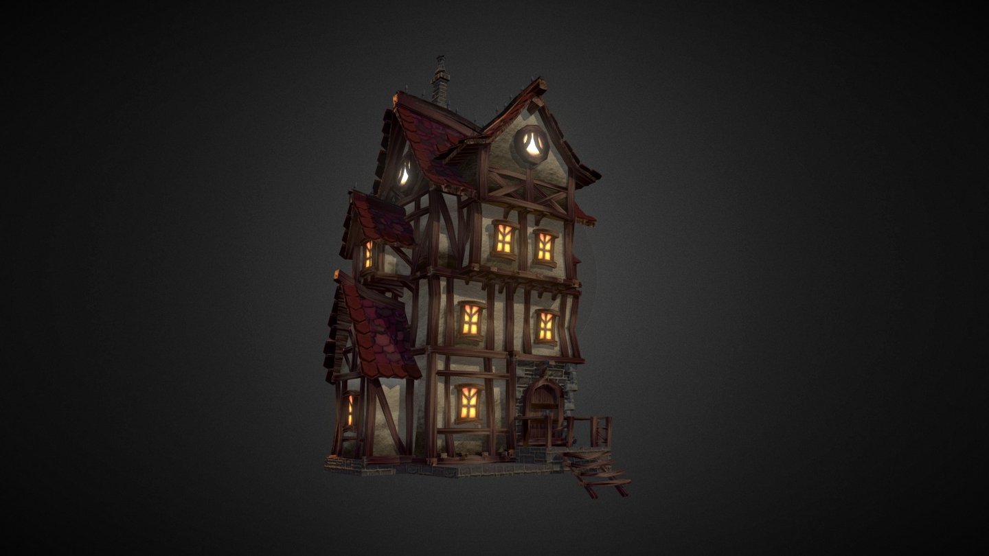 Village House_03 (Team Creepy) - 3D model by jakekieferwaddington ...