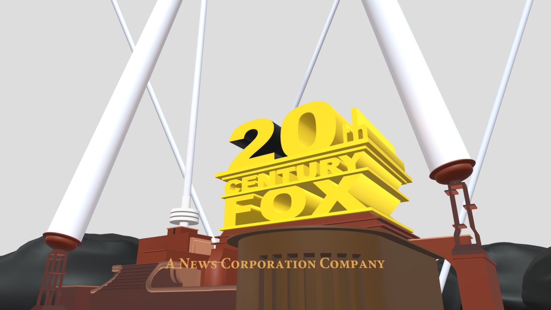 20th Century Fox Logo By Plehov - Download Free 3D model by David ...