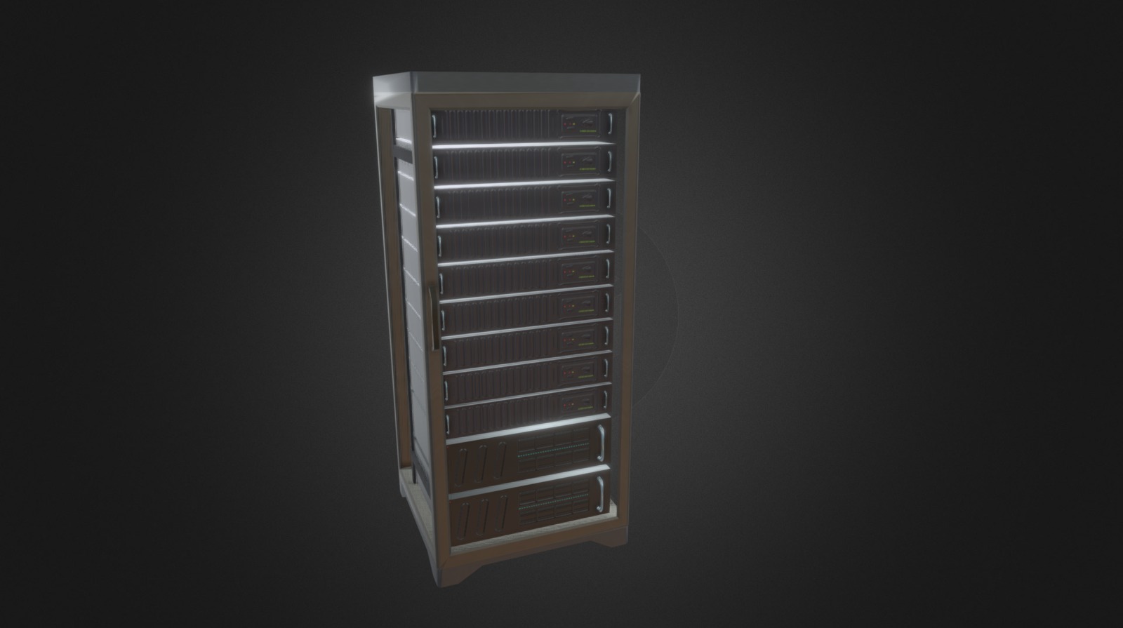 Server - 3D model by JeffFleetwood [4d0b170] - Sketchfab