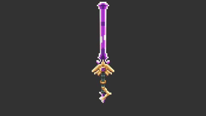 Celestial Sword 3D Model