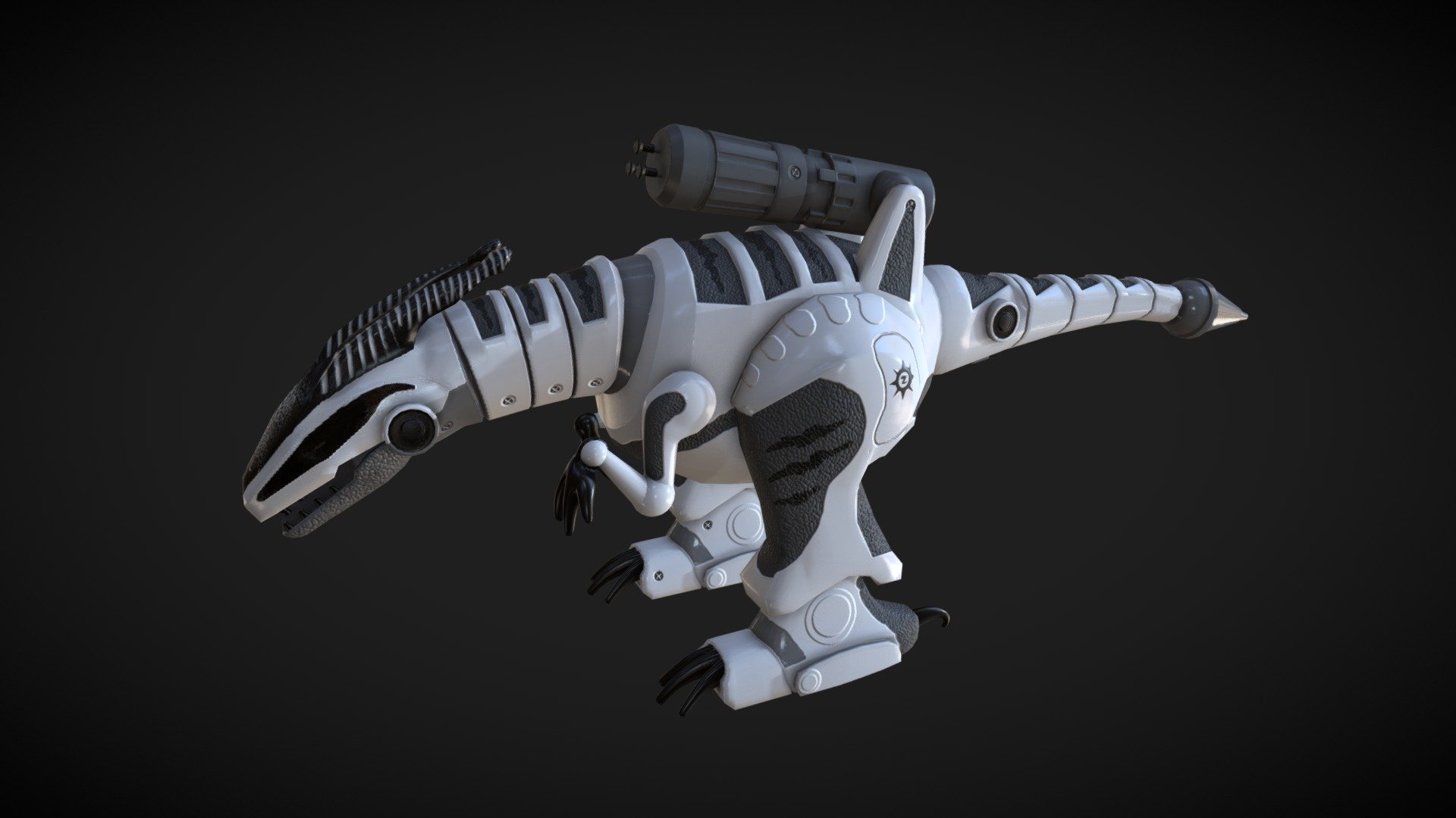 Robot Dino 3d on Behance