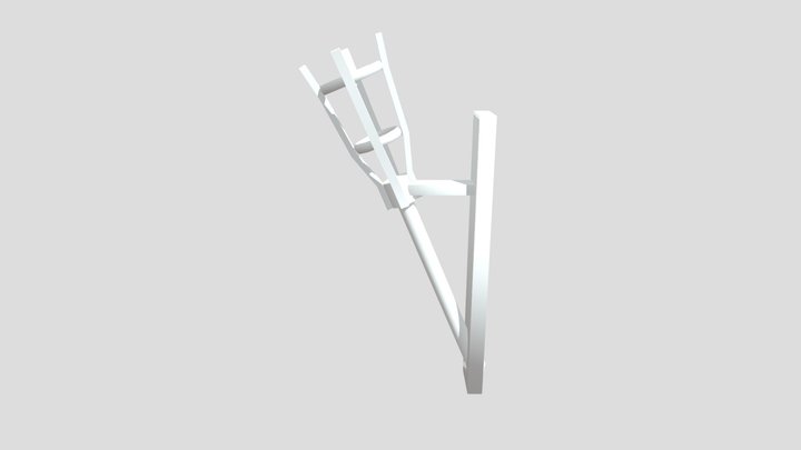 Wall Torch 001 3D Model