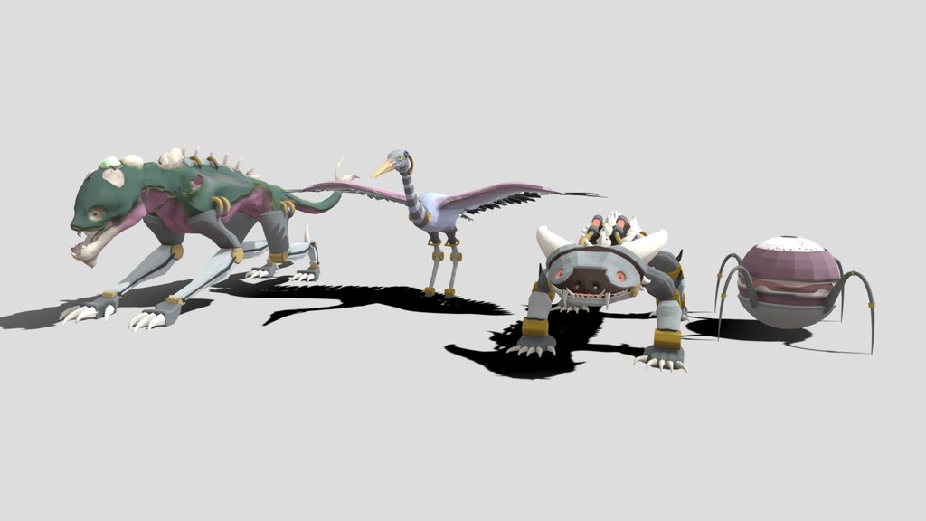 Original Creatures Biopunk Small Types version