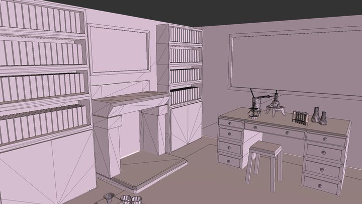 Bureau 3D Model