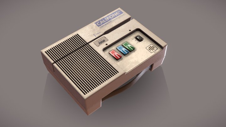 Califone cardmaster 3D Model