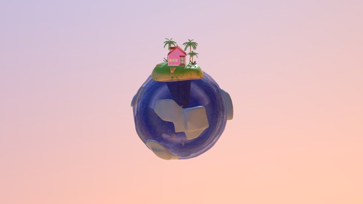 KameHouse 3D Model