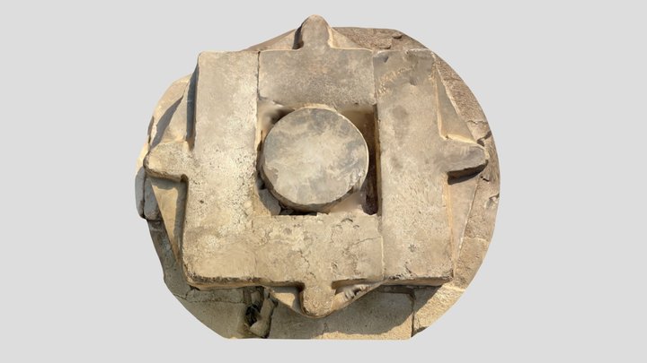 Abu Ghorab Sun Altar 3D Model