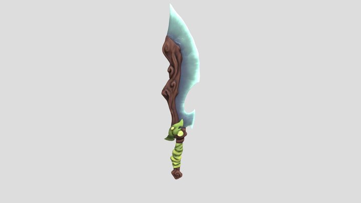 Forest Sword 3D Model