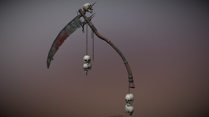 The Dark Scythe 3D Model