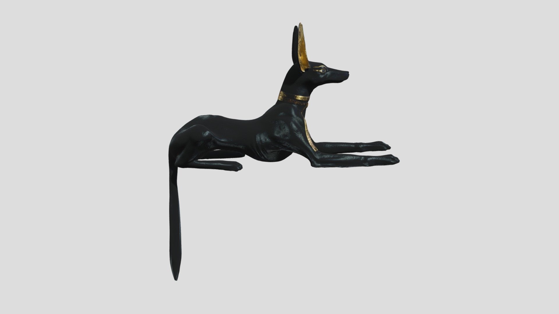 Anubis as a jackal - Buy Royalty Free 3D model by Naturaliter [4d115e3 ...