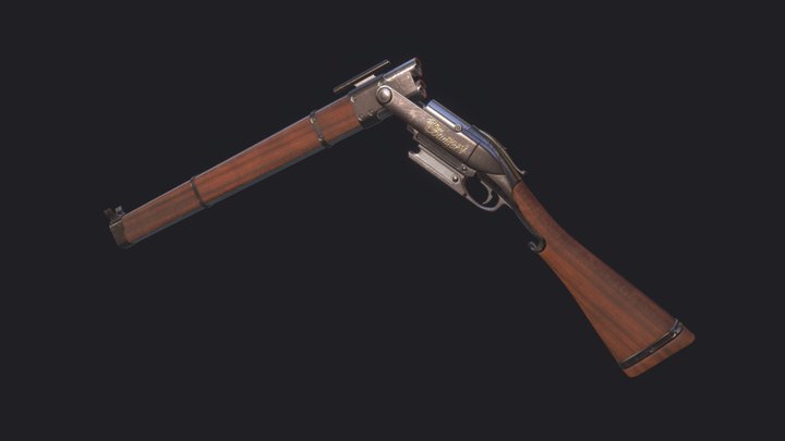 Hunt and Snare - Stinger rifle 3D Model