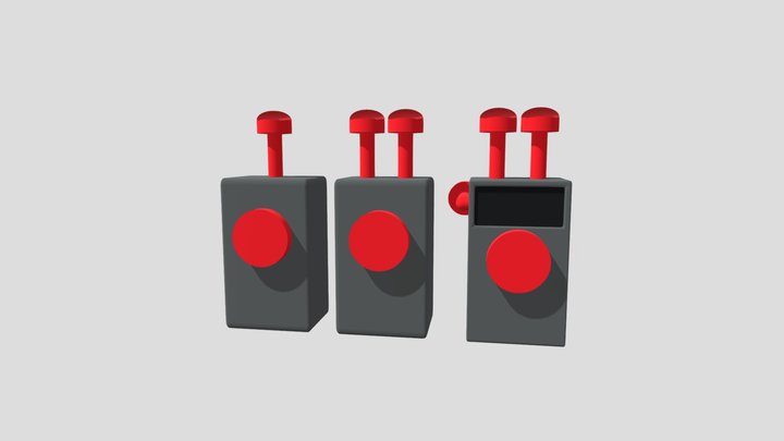 Garten Of Banban Remotes Fanmade 3D Model