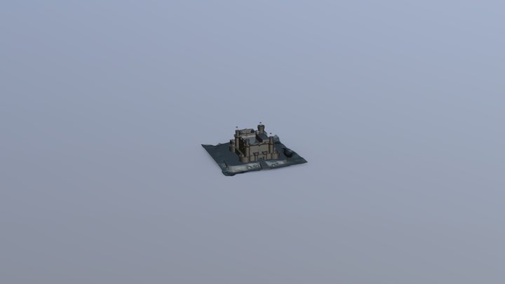 Castillo nuevo de Manzanares el Real 3D Model