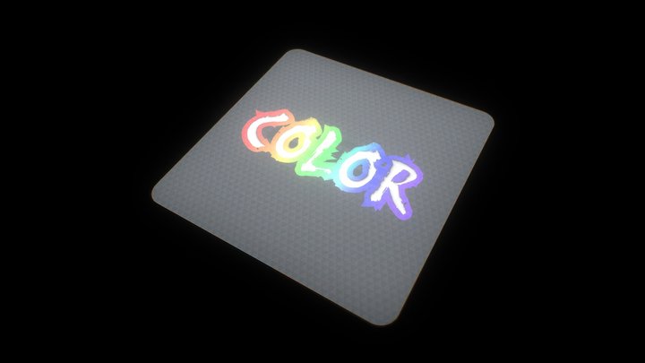 COLOR | Sticker (Foil) 3D Model