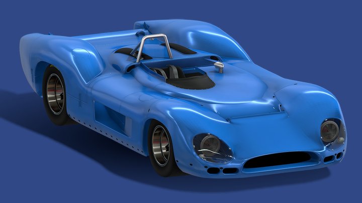1969 Matra MS650 Longtail – Gratis 3D-model STL
