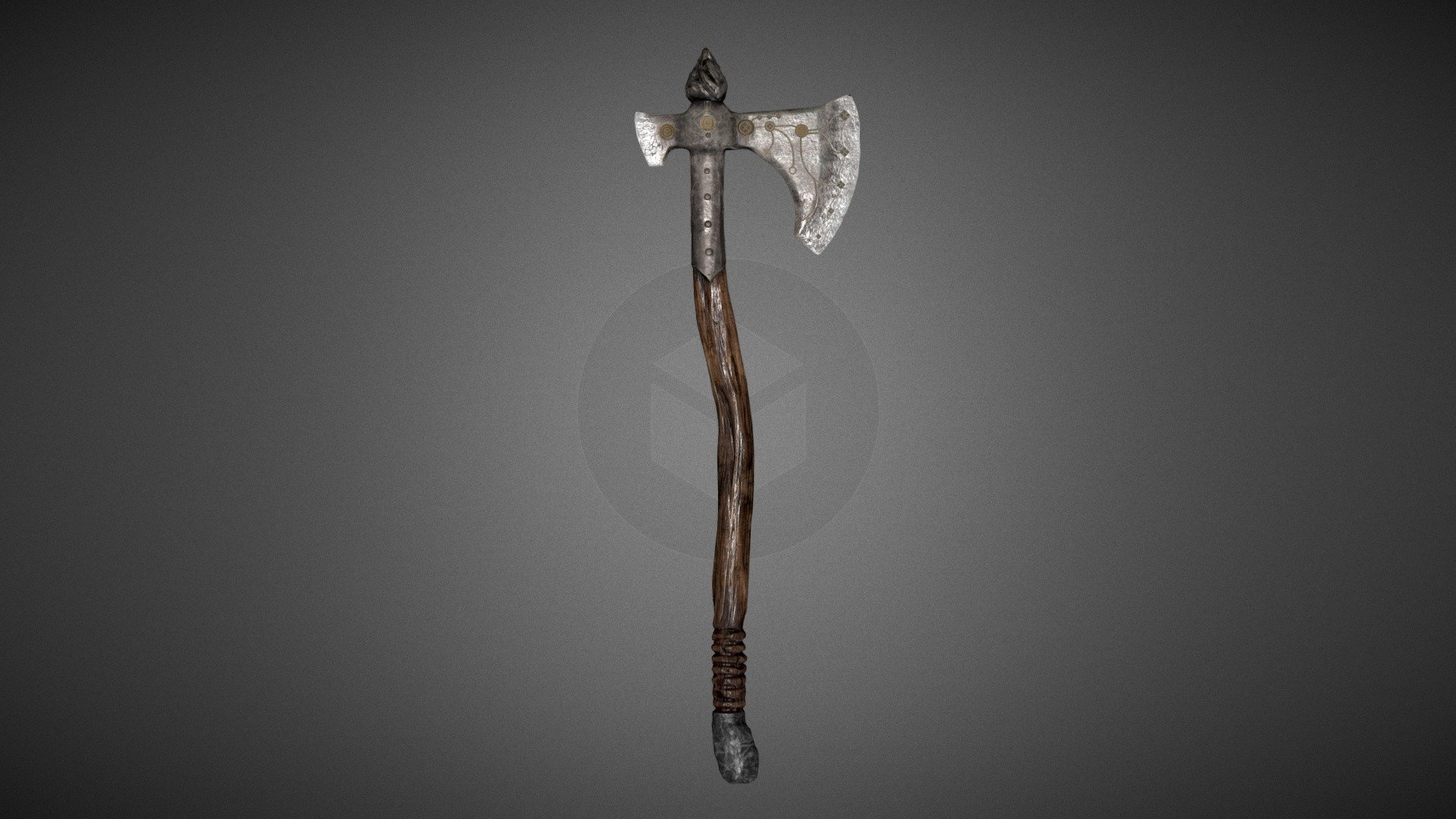 Medieval Fantasy Axe - 3D model by jordan3ddesigns [4d15e01] - Sketchfab