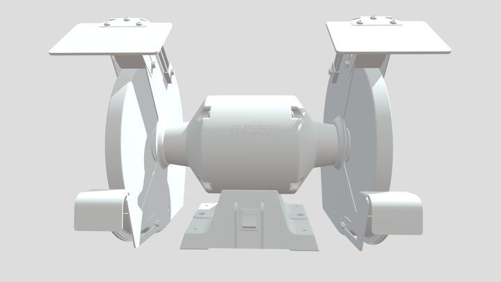 Grinding Machine 3D Model