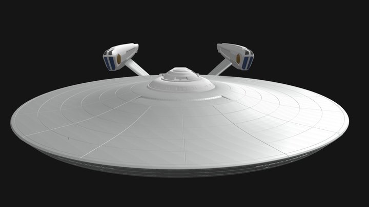 star trek tmp snw enterprise 3D Model