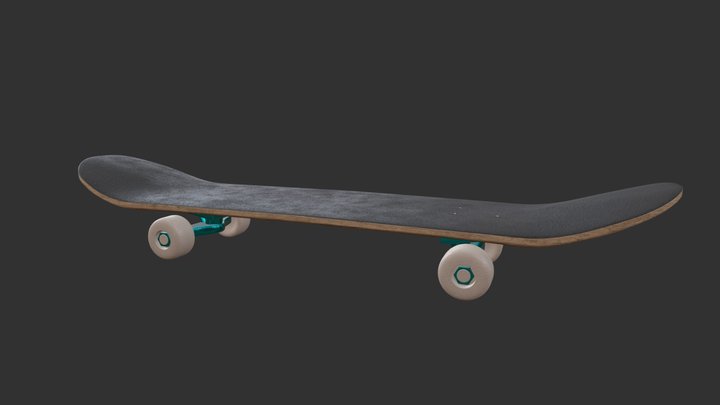 Skateboard 3D Model