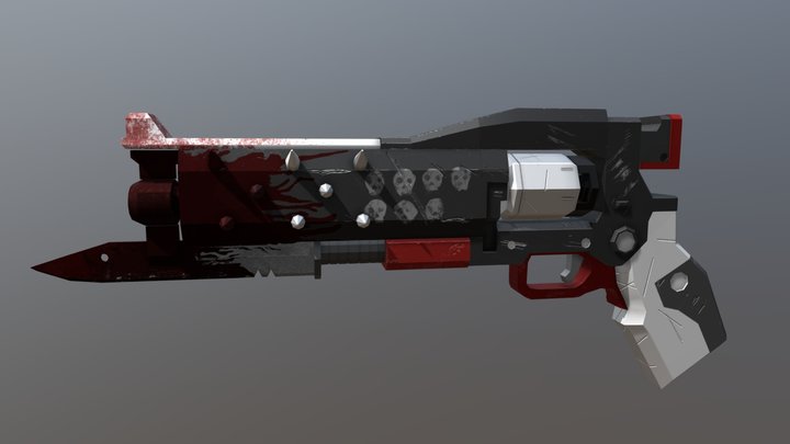 Destiny 2 - Crimson - Low Poly 3D Model
