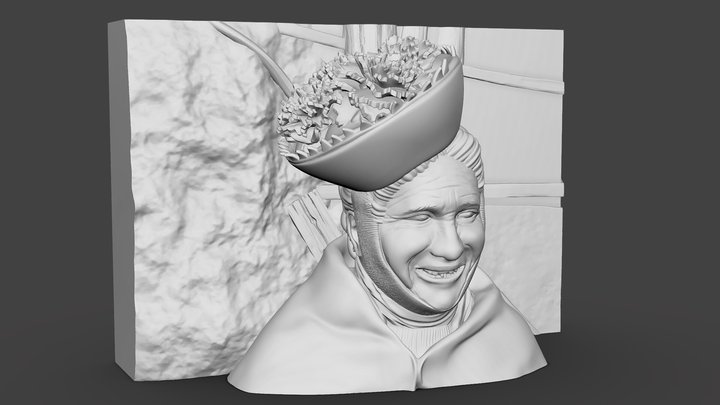 Traditional Woman - Prototype 3D Model