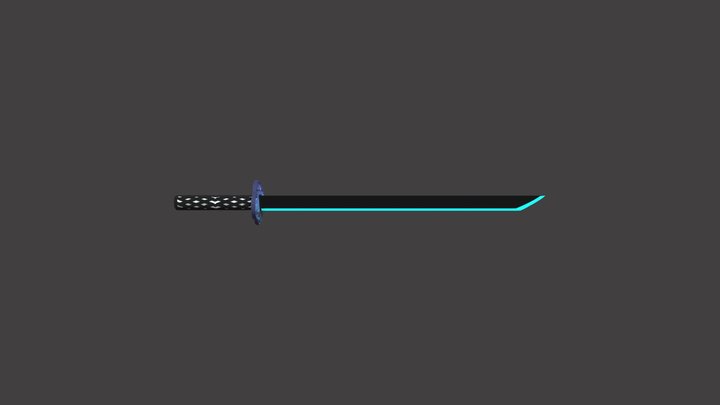 катана 3д модель 3D Model