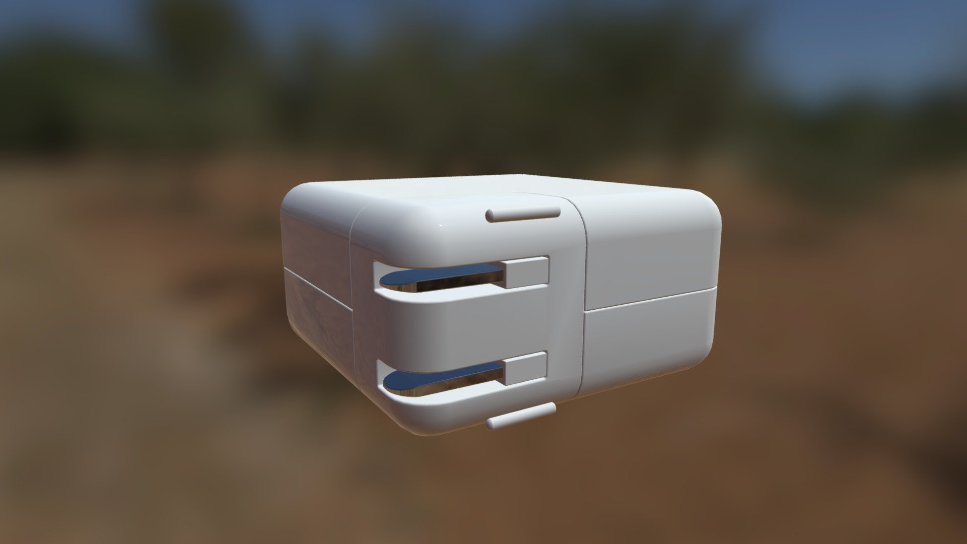 Apple USB Power Adapter - Download Free 3D model by Evan (@deecypher ...