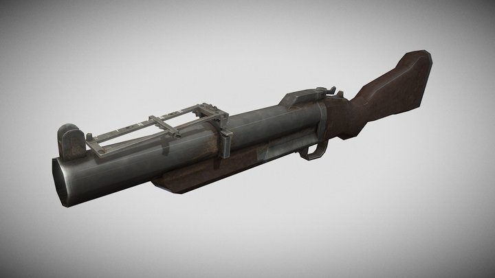 Grenade Launcher 3D Model