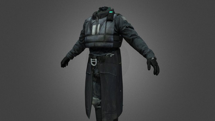 UTTV body ( Fully Rig ) 3D Model