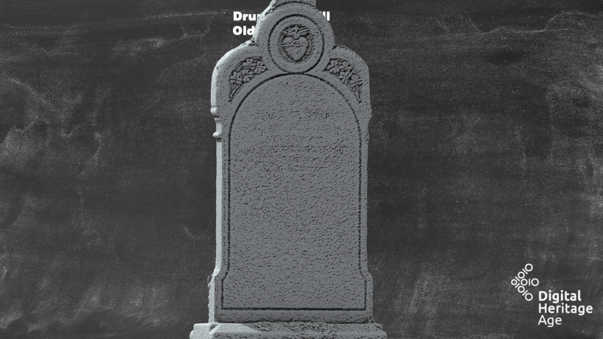 Drumgoon Hill - Old Graveyard Headstone 488