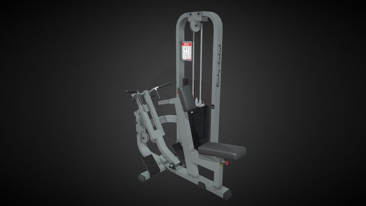 Gym Machine_ Body Solid 3D Model
