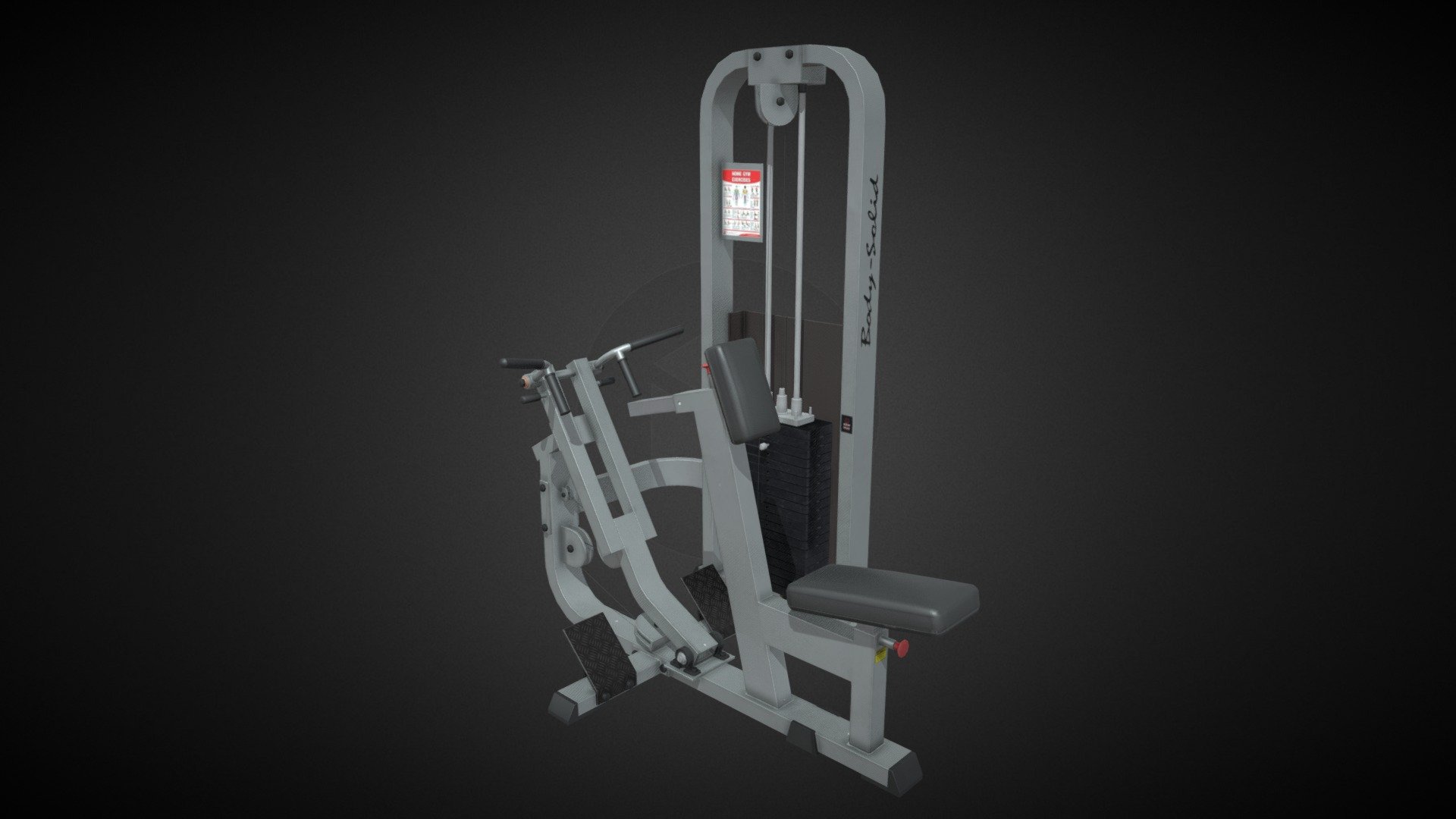 Gym Machine_ Body Solid - Download Free 3D model by Hũ (@Huunguyen98 ...