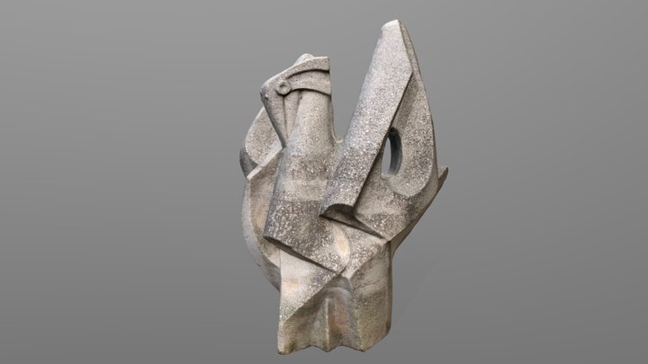Pigeon sculpture Vyacheslav Yakovlev 3D Model