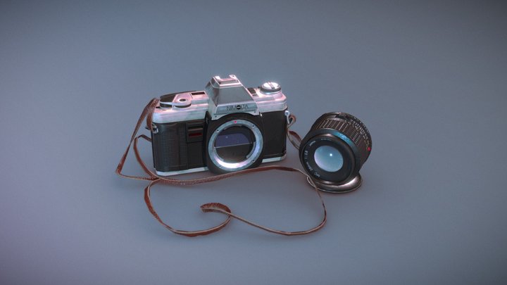 Film Camera 3D Model