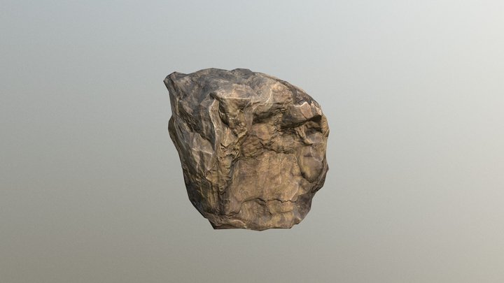 Rock Model - game asset 3D Model